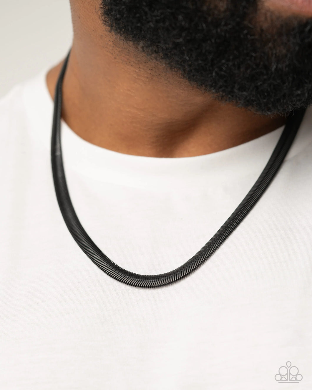 Industrial Index Black Men’s Necklace