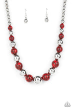 Load image into Gallery viewer, Stone Age Adventurer Red Necklace