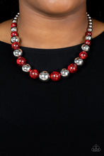 Load image into Gallery viewer, Stone Age Adventurer Red Necklace