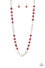 Load image into Gallery viewer, Tea Party Tango Red Necklace