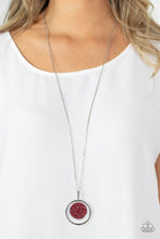Load image into Gallery viewer, There She Glows! Red Necklace