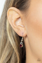 Load image into Gallery viewer, There She Glows! Red Necklace