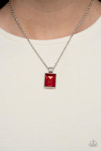 Load image into Gallery viewer, Understated Dazzle Red Necklace
