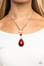 Load image into Gallery viewer, Valley Girl Glamour Red Necklace