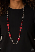 Load image into Gallery viewer, When I Glow Up Red Necklace