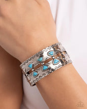 Load image into Gallery viewer, Harmonious Haven Blue Cuff Bracelet
