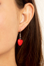 Load image into Gallery viewer, Wholeheartedly Whimsical Red Necklace
