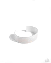 Load image into Gallery viewer, Pastel Pairing White Cuff Bracelet