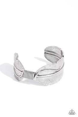 Quill Quencher Silver Cuff Bracelet