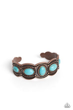 Load image into Gallery viewer, World Traveler Copper Cuff Bracelet
