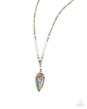 Load image into Gallery viewer, Coarse Change Purple Necklace