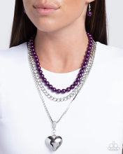 Load image into Gallery viewer, Easy Elevation Purple Necklace