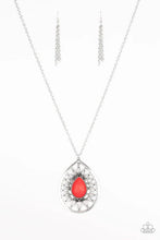 Load image into Gallery viewer, Summer Sunbeam Red Necklace
