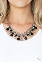 Load image into Gallery viewer, The Bride to Bead Black Necklace