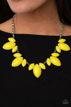 Load image into Gallery viewer, Viva La Vacation Yellow Necklace
