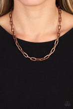 Load image into Gallery viewer, Boston Backdrop Copper Necklace