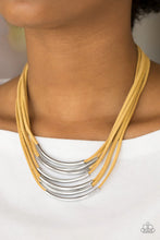 Load image into Gallery viewer, Walk The Walkabout Yellow Necklace