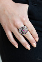 Load image into Gallery viewer, Mandala Magnificence Pink Ring