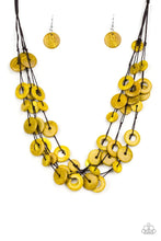 Load image into Gallery viewer, Wonderfully Walla Walla Yellow Wood Necklace