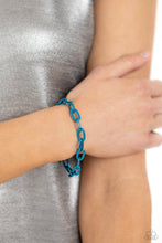 Load image into Gallery viewer, Energetic Encore Blue Bracelet