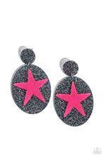 Load image into Gallery viewer, Galaxy Getaway Pink Post Earrings