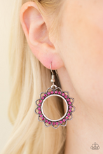 Load image into Gallery viewer, Bring Your Tambourine Pink Earrings