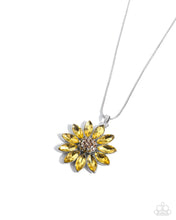 Load image into Gallery viewer, Fortunate Floral Yellow Necklace