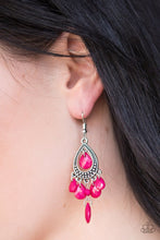 Load image into Gallery viewer, Enjoy the Wild Things Pink Earrings