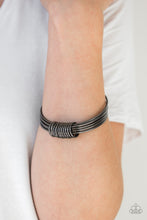Load image into Gallery viewer, Full Revolution Black Bangle