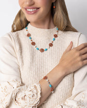 Load image into Gallery viewer, Triumphant Trellis Orange Bracelet