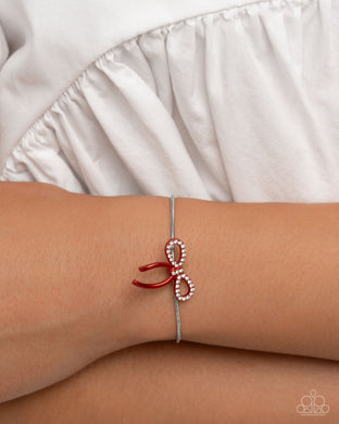 Bombshell Beginning Red Bracelet