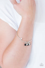 Load image into Gallery viewer, Marine Melody Black Bangle