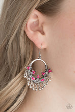 Load image into Gallery viewer, Musical Mantras Pink Earrings