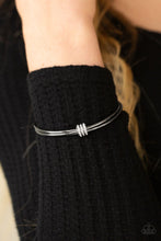 Load image into Gallery viewer, Roll Out the Rhinestones Black Bangles
