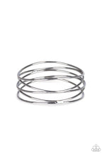 Load image into Gallery viewer, Showstopping Sheen Black Bangle
