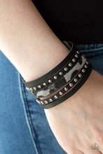 Load image into Gallery viewer, Born to Wildcat Silver Wrap