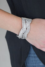 Load image into Gallery viewer, Bring on the Bling Light Silver Wrap