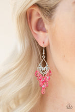 Load image into Gallery viewer, What Happens In Maui Pink Earrings