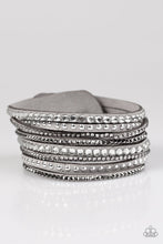 Load image into Gallery viewer, Guitars and Glitter Silver Wrap