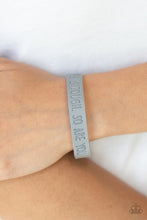Load image into Gallery viewer, Life is Tough Silver Wrap