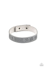 Load image into Gallery viewer, Life is Tough Silver Wrap