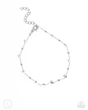 Load image into Gallery viewer, Don’t Mention It White Anklet