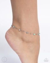 Load image into Gallery viewer, Don’t Mention It Blue Anklet