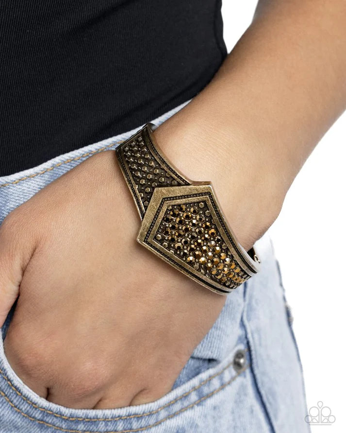 Order of the Arrow Brass Hinged Bangle