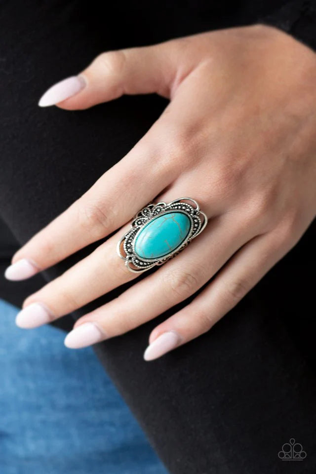 Desert Favor Blue Ring