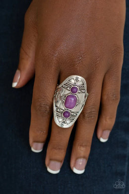 Desert Paint Purple Ring