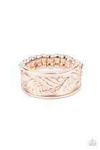 Load image into Gallery viewer, Billowy Bands Rose Gold Skinny Band Ring