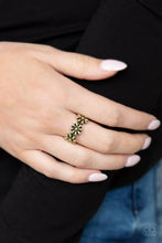 Load image into Gallery viewer, Daisy Dapper Brass Skinny Band Ring