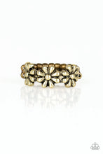 Load image into Gallery viewer, Daisy Dapper Brass Skinny Band Ring
