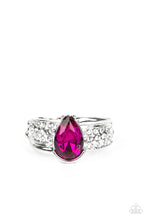 Load image into Gallery viewer, Dive Into Oblivion Pink Skinny Band Ring
